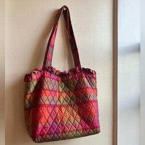 Quilted Keepers Jewel-Toned Silk Quilted Purse